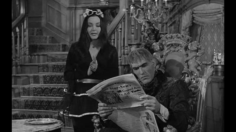 Кадры из сериала Семейка Аддамс (1964)